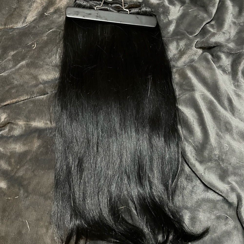 Insert Name Here JetBlack 22” Remy hair extensions